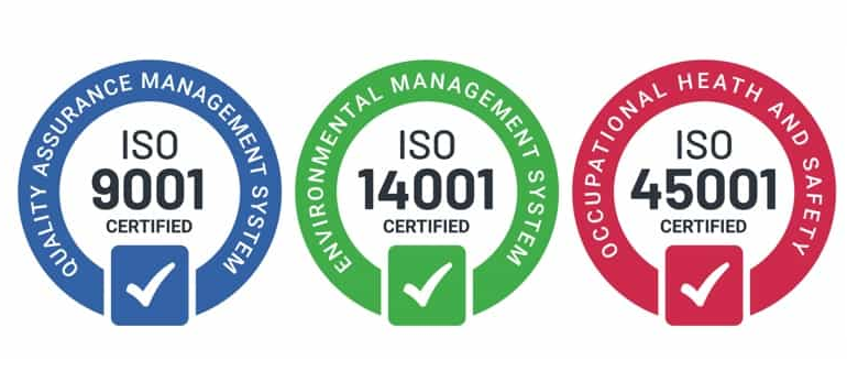 ISO 9001 / ISO 14001 / ISO 45001